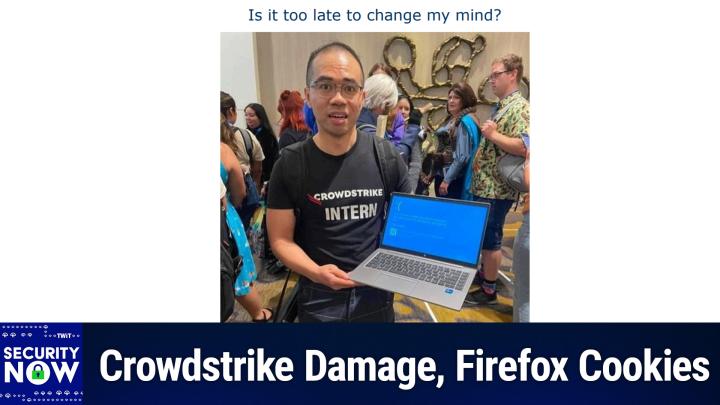 Crowdstrike Damage, Firefox Cookies