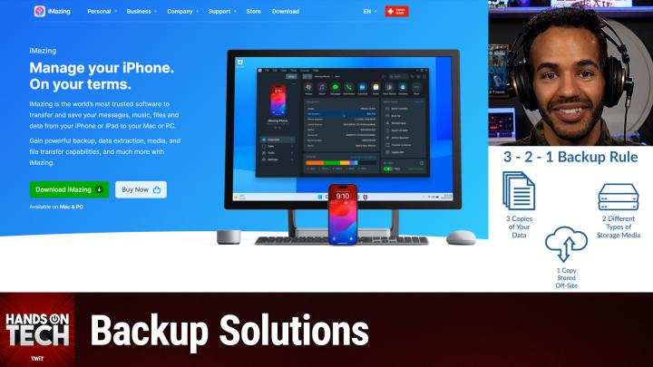 HOT 177: Backup Solutions for Your Devices - Backup Solutions