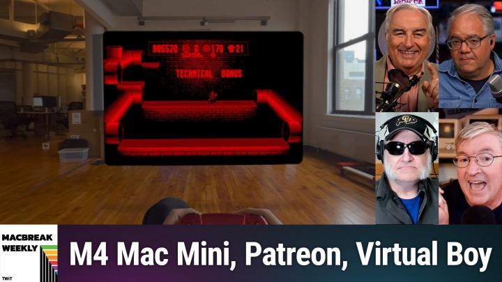 Episode 934 - M4 Mac Mini, Patreon, Virtual Boy