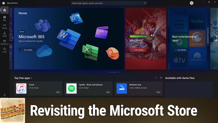 Updates to the Microsoft Store