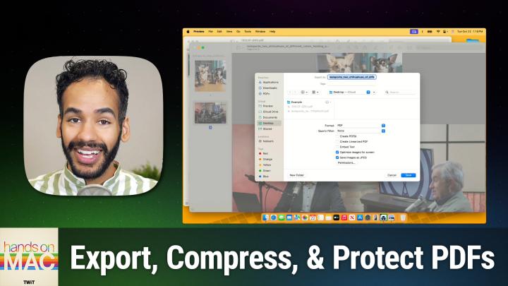 HOM 155: macOS Preview: Export PDFs