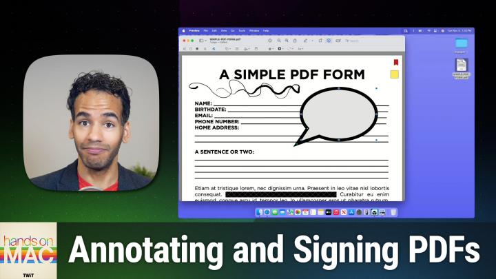 HOM 157: macOS Preview: Annotate & Sign PDFs