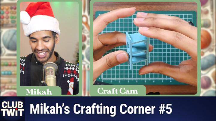 Building a Miniature Kitchen While Sharing Holiday Stories | Mikah's Crafting Corner