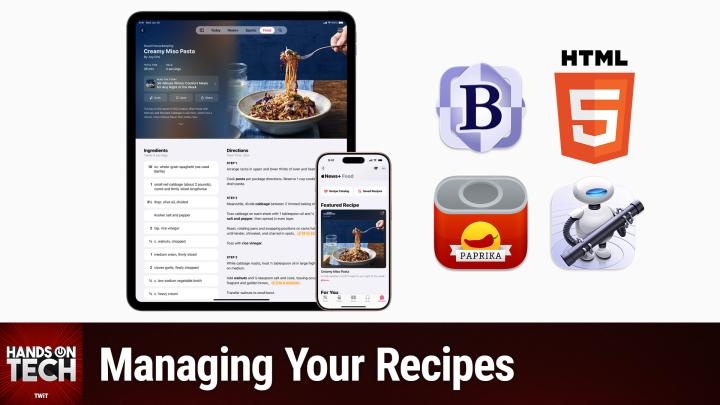 Episode 211 - Managing Your Recipes