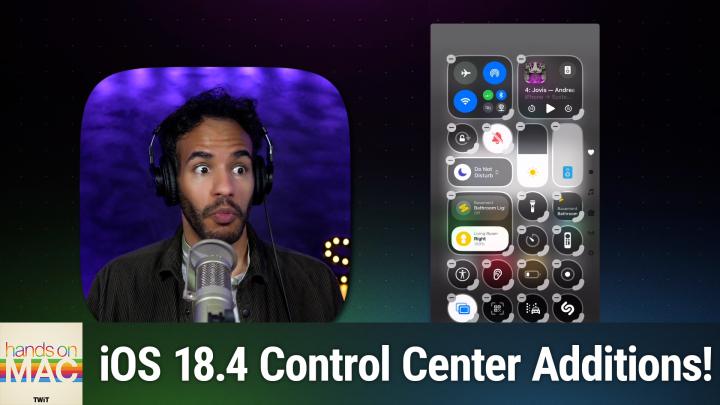 HOM 177: Control Center Updates in iOS 18.4