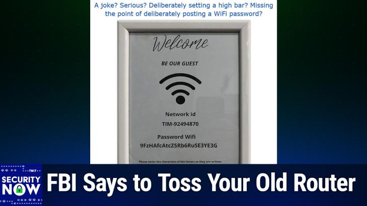 FBI Says to Toss Your Old Router