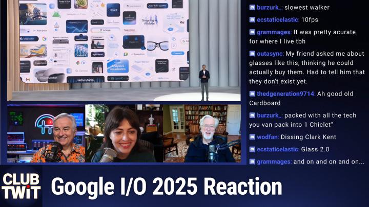 TWiT Reacts to I/O 2025's AI Reveals
