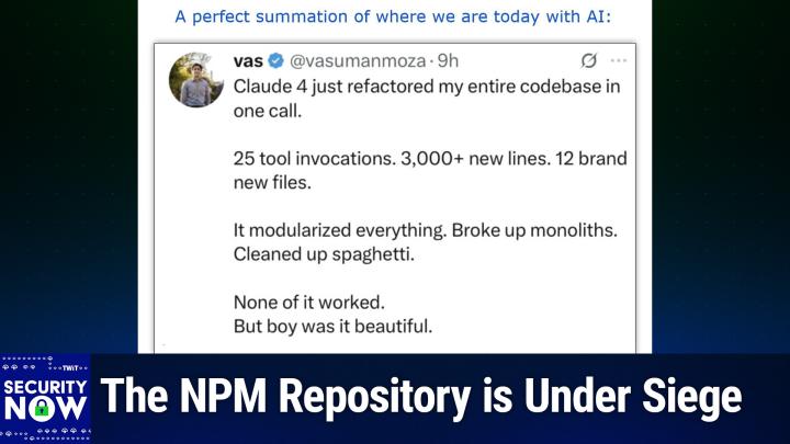 The NPM Repository is Under Siege