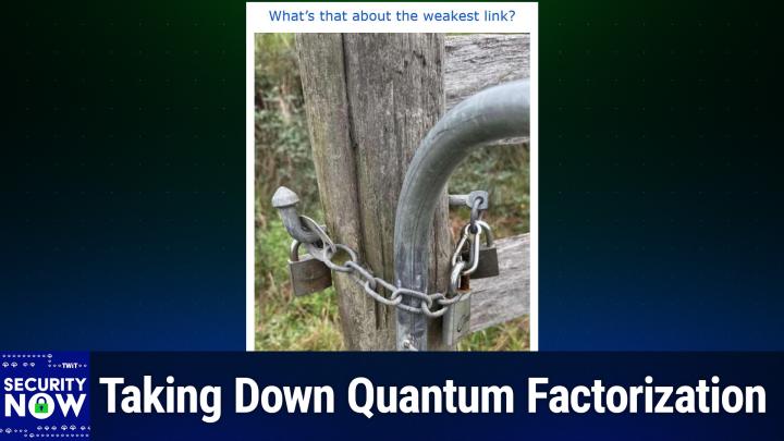 Taking Down Quantum Factorization