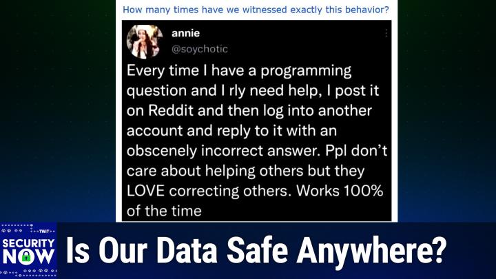 Is Our Data Safe Anywhere?
