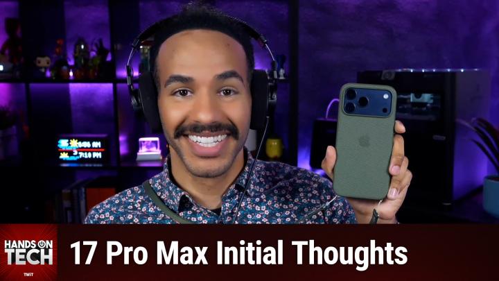 HOT 234: iPhone 17 Pro Max First Impressions - Apple's Crossbody Strap & TechWoven Case