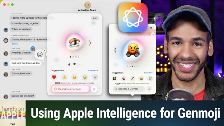 Hands-On Apple 203: Creating Genmoji on Mac