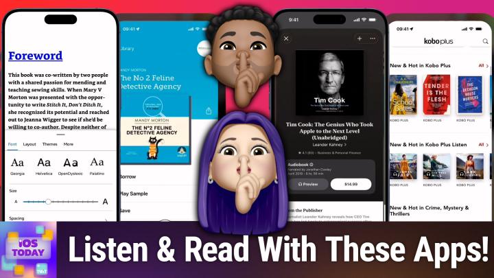 iOS 774: Reading & Listening, (Audio) Book Apps - Make the Most of Your Digital Library