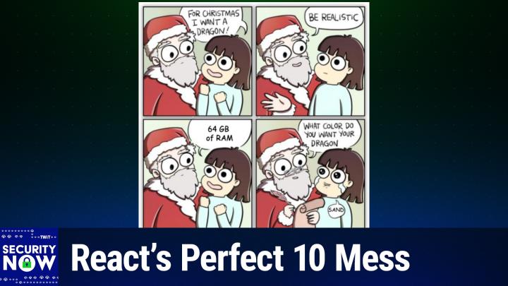 React’s Perfect 10 Mess
