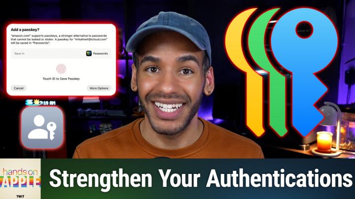 Recommendations, Passkeys, & TOTP