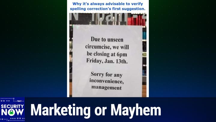 Marketing or Mayhem